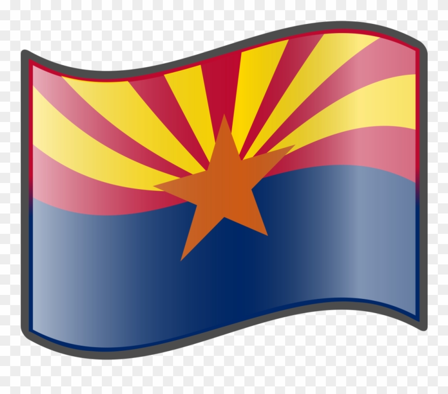 Join Us In The Casaa Arizona Facebook Group - Arizona Flag Png Clipart