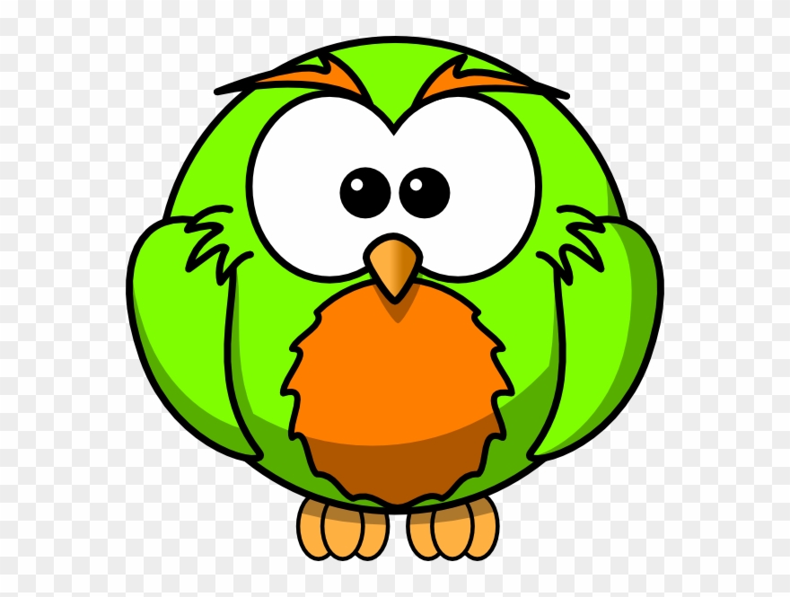 Orange Hoot Clipart Has - Png Download