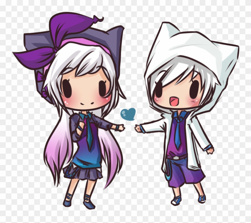 Potatokitteh Blinking Chibi Com By Reverrii On - Chibi Blinking Gif Clipart