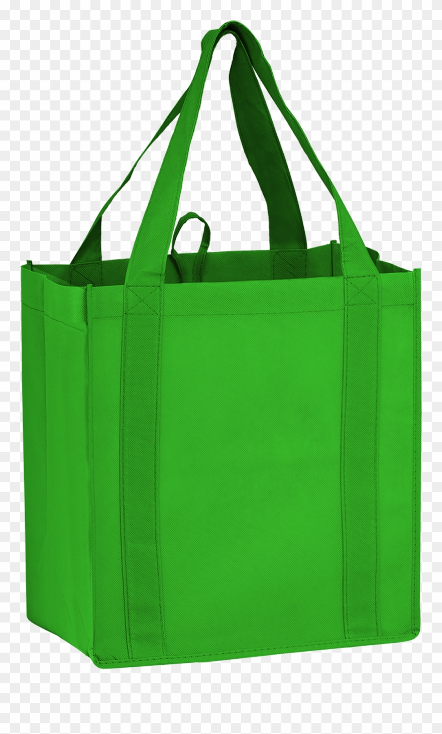Lime Green Little Storm Grocery Bag - Tote Bag Clipart