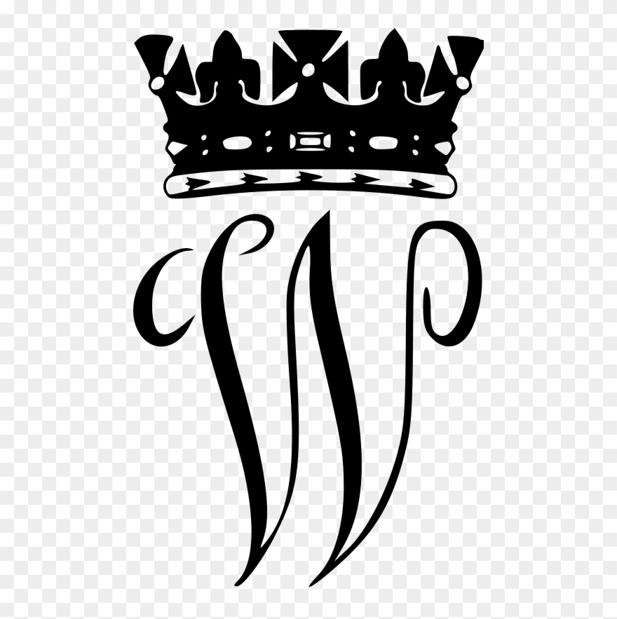 Royal Monogram Of Prince William - Prince William Royal Monogram Clipart