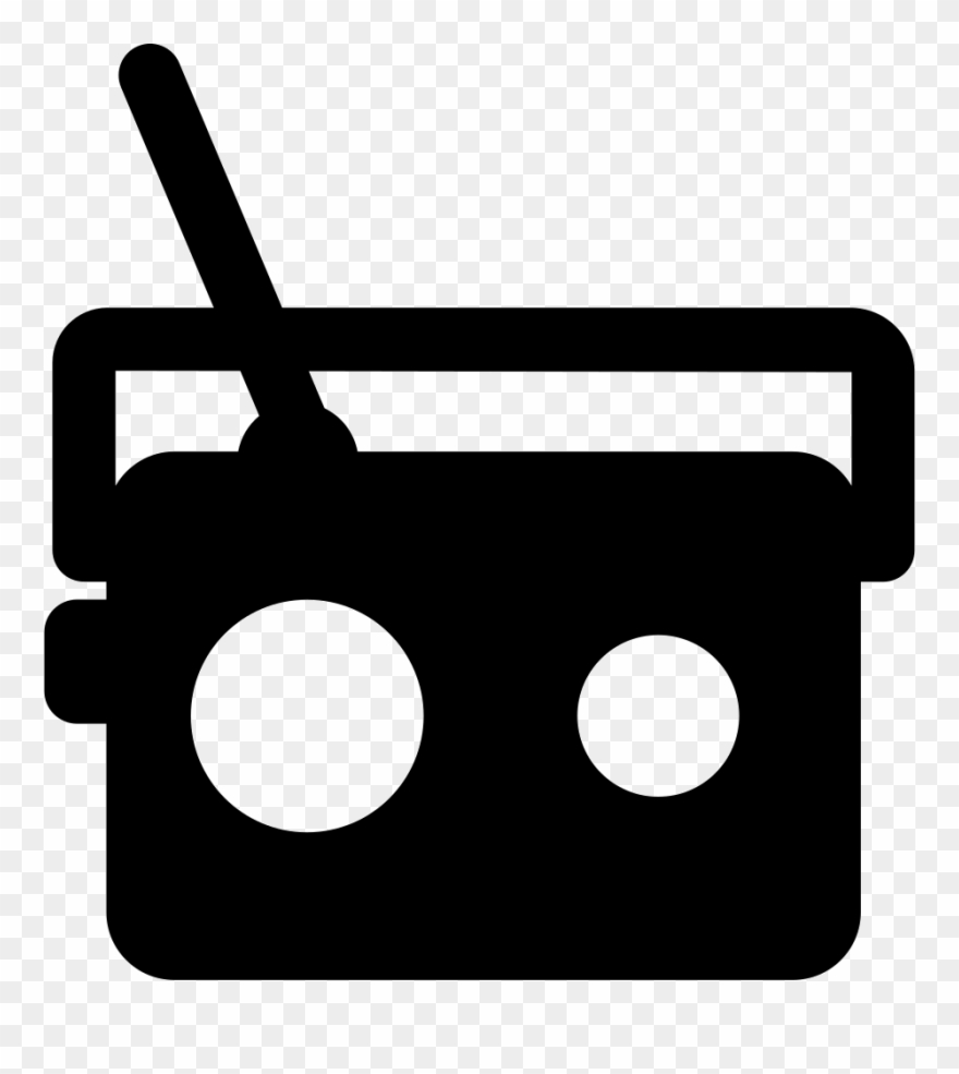 Radio With Antenna Comments - Antenna Clipart