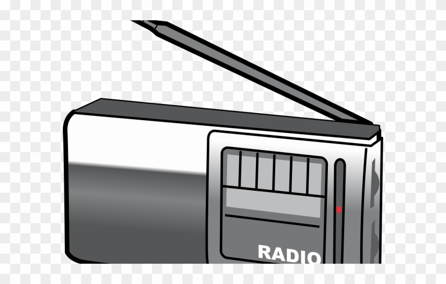 Radio Clipart Small Radio - Portable Radio Png Transparent Png