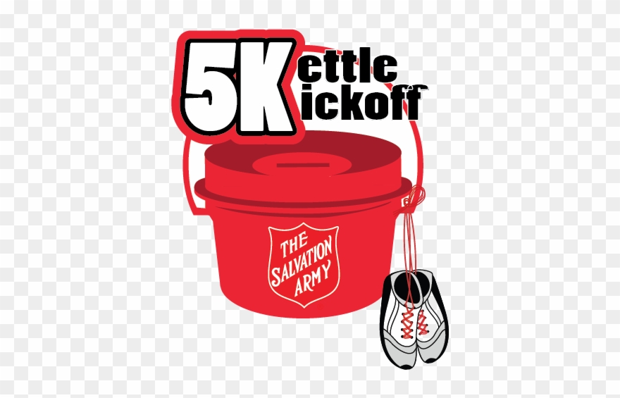 Salvation Army 5k Logo Design - Salvation Army Red Kettle Clipart