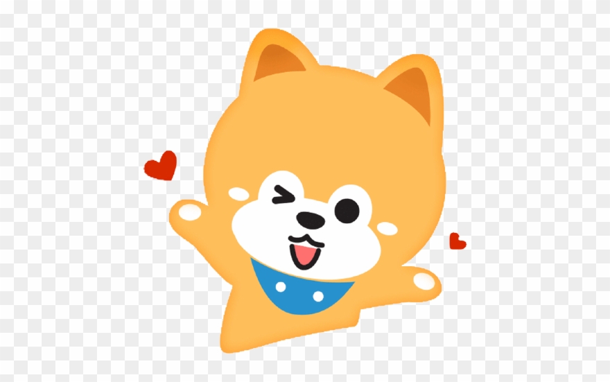 Cute Kawaii Kpop Dog Doglove Dogstickers Art Freetoedit - Dog Clipart