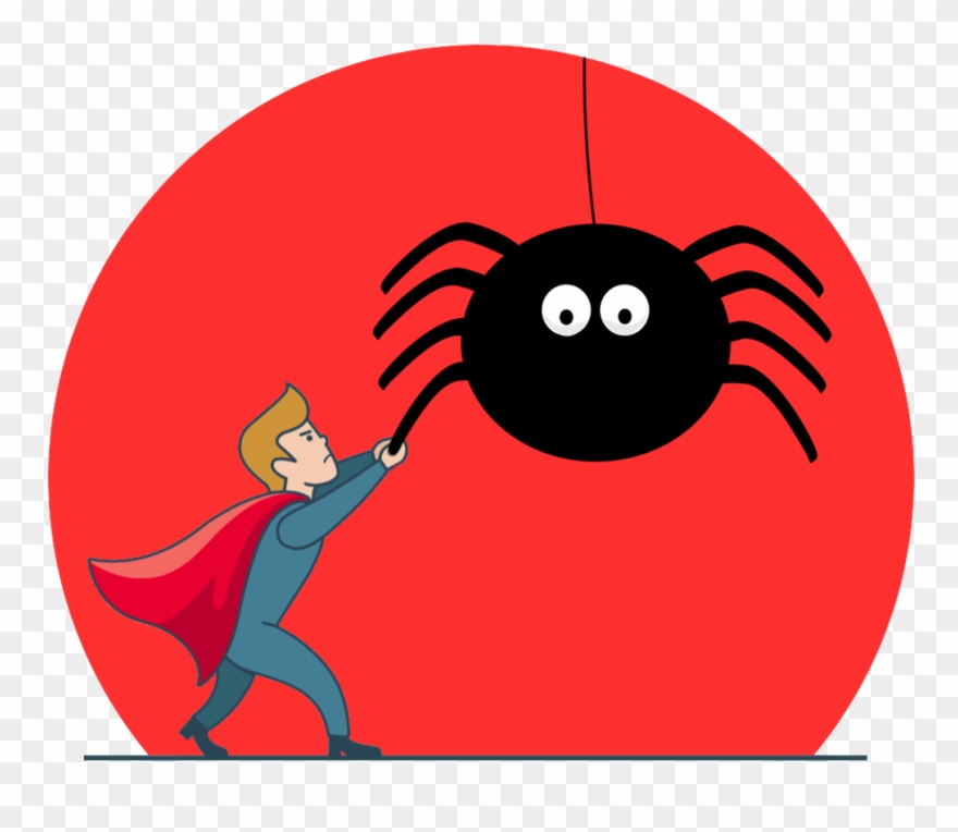 Getting And Analyzing Those Log Files Is A Huge Pain - Transparent Background Spiders Clipart - Png Download