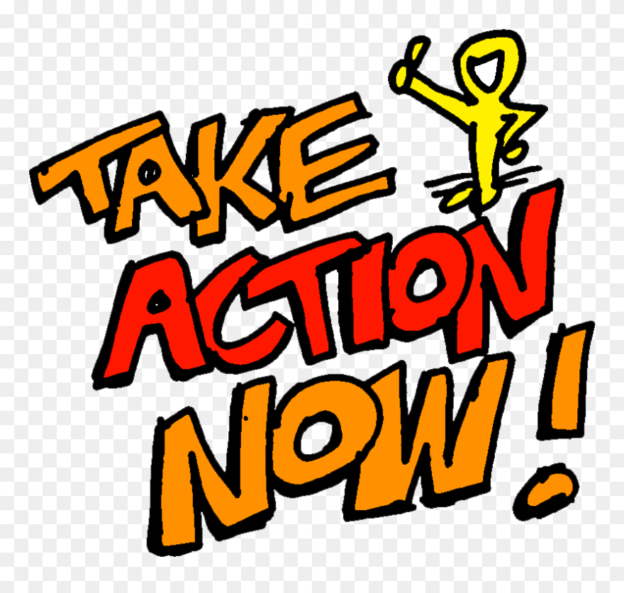 Get Stuff Done - Take Action Now Clipart