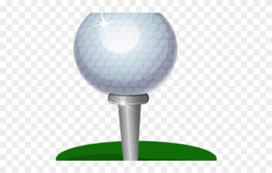 Golf Ball Clipart Tee - Golf Ball - Png Download