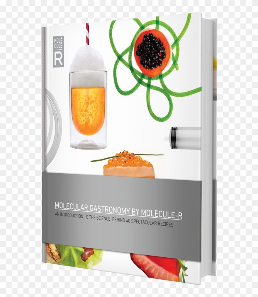 All You Need To Experiment At Home With The Molecular - Molecule-r Molecular Gastronomy Kit With Book Clipart