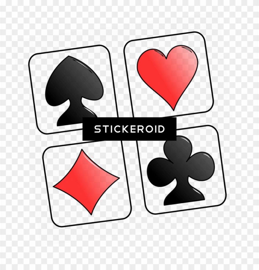 Playing Card Symbols Clip Art Cards - Deck Of Cards Clip Art - Png Download