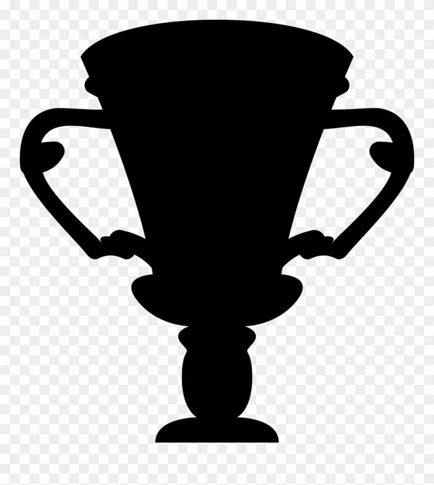 Copa De Futbol Negra Clipart