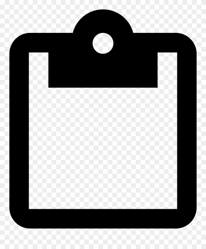 Android Clipboard Comments - Blank Calendar Icon Png Transparent