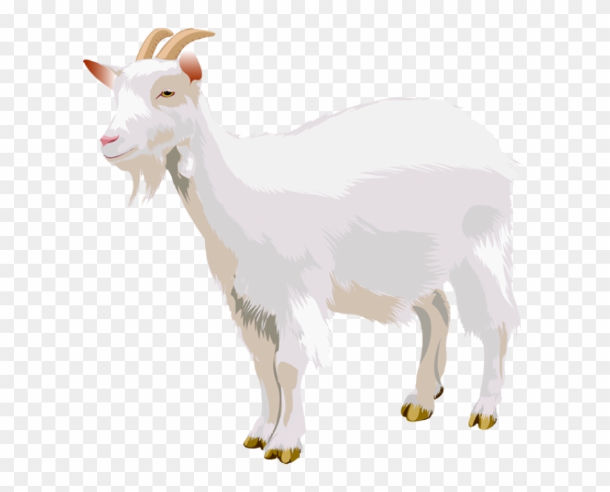 Goat Clipart Brown Goat - Portable Network Graphics - Png Download