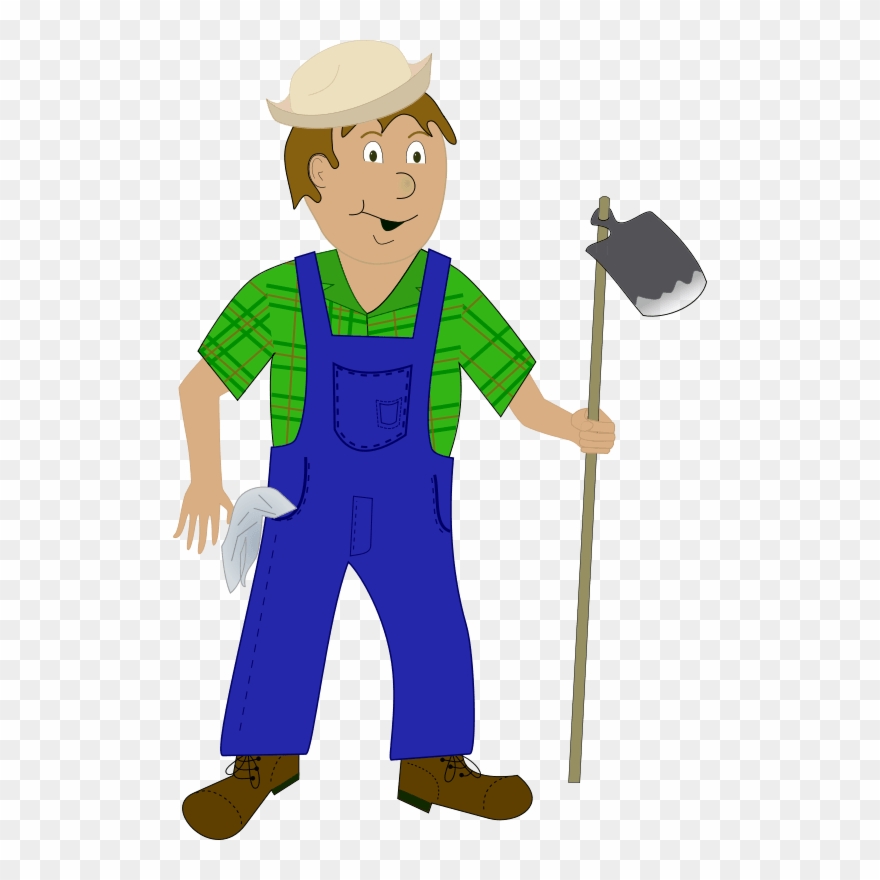 Free Clipart - Farmer Clipart Png Transparent Png