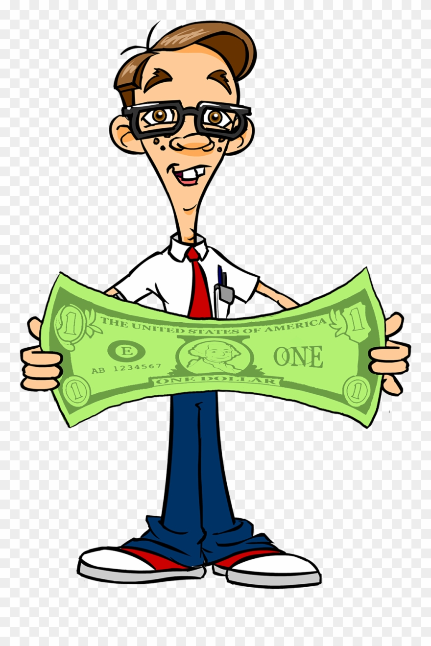 Money Nerd Clipart