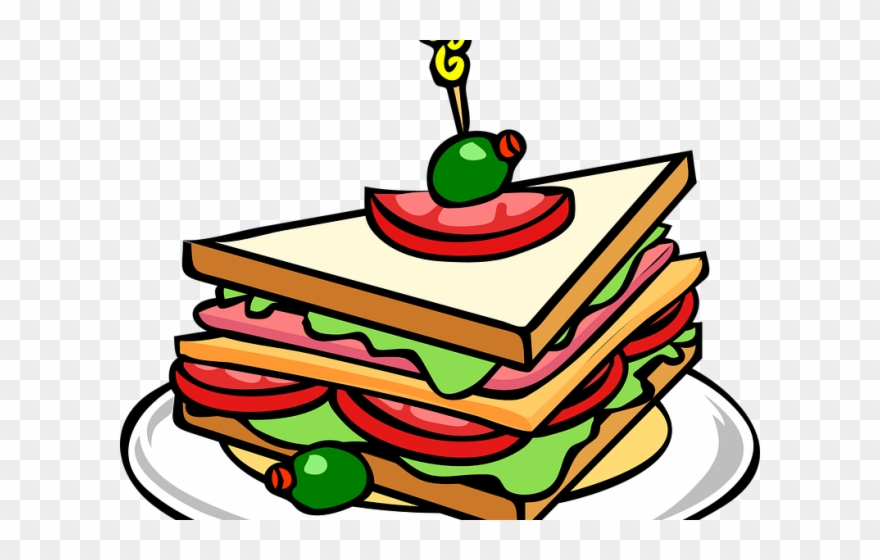Online Shopping Clipart Food Shop - Gourmet Sandwich Recipes [book] - Png Download