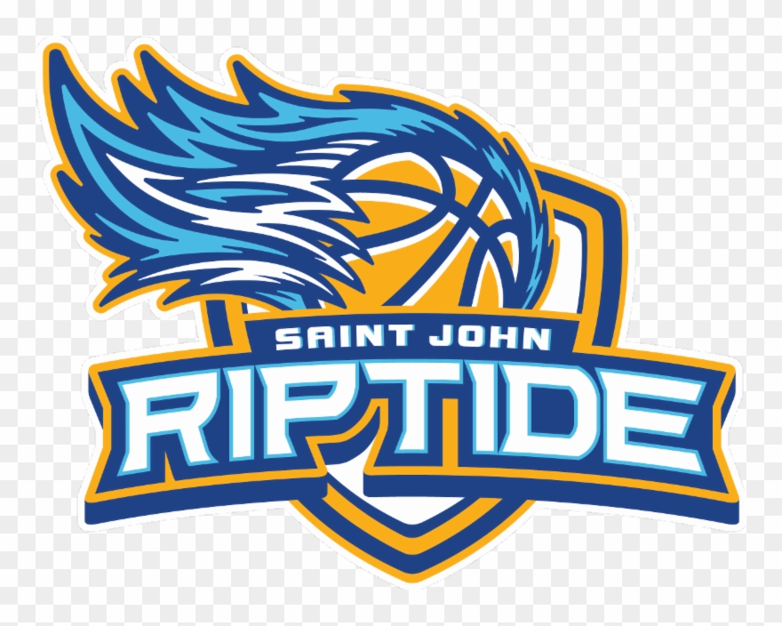 Saint John Riptide Basketball Clipart