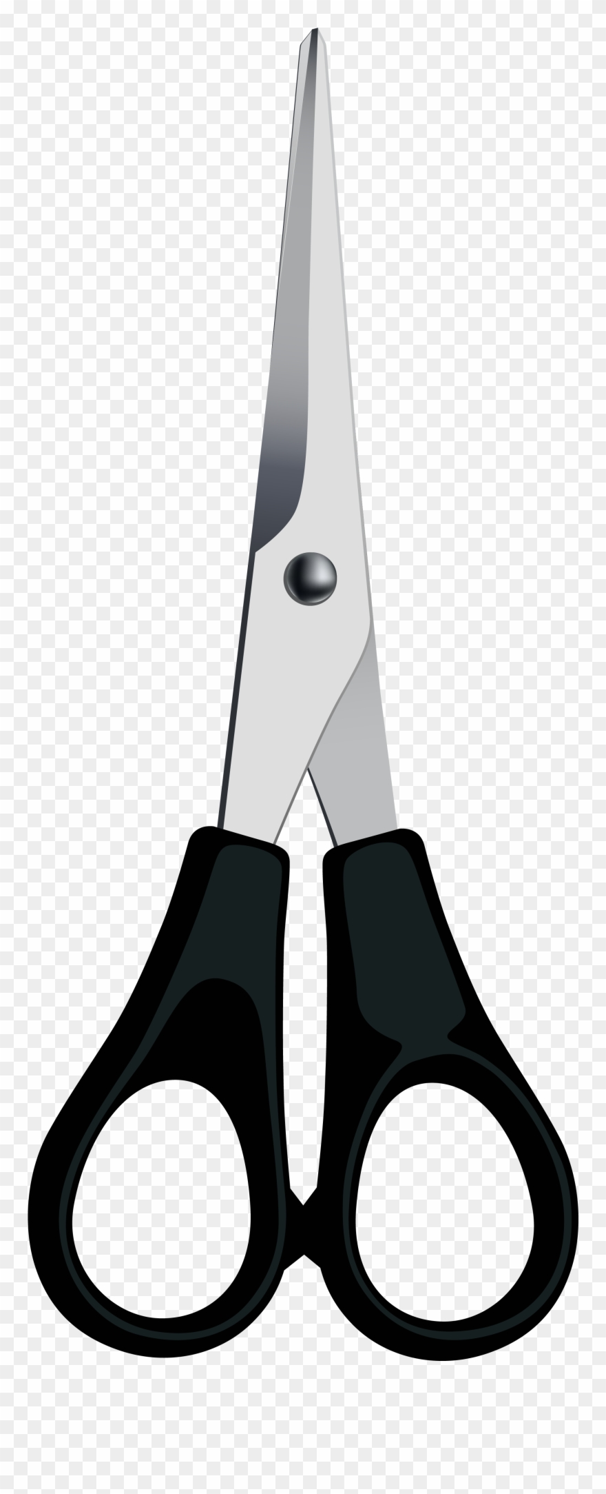 Cây Kéo Đen Clipart