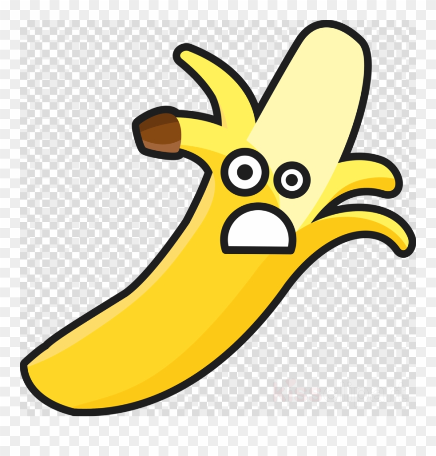 Sad Banana Clipart Clip Art - Banana Peeled Clipart - Png Download