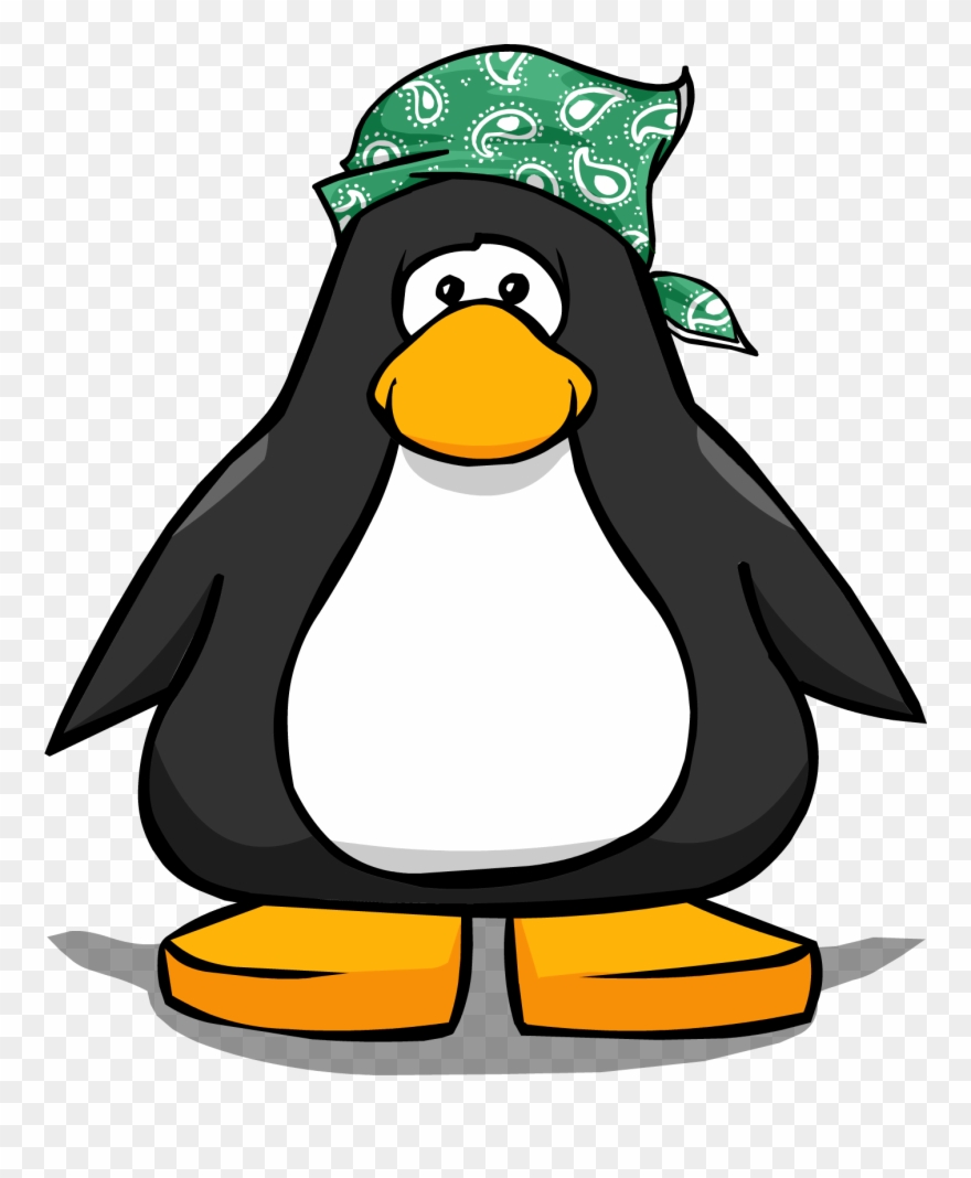 Image Green Paisley On A Player Card - Penguin With Top Hat Clipart