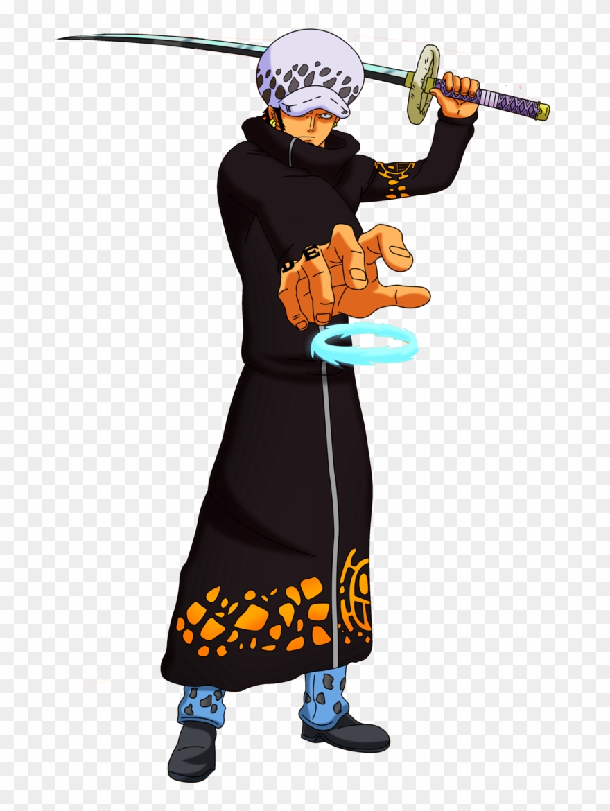 Trafalgar Law Clipart Clipground Reaching Your Dreams - Trafalgar D Water Law Png Transparent Png