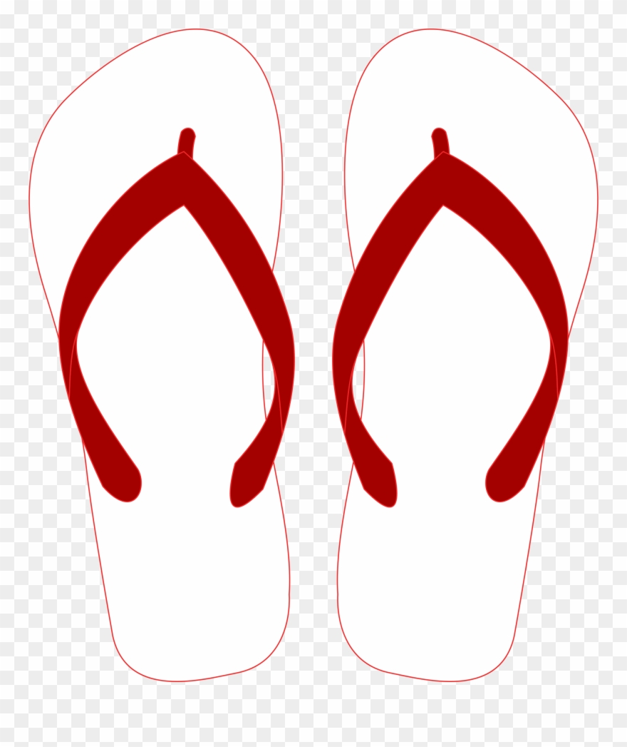 Flipflops - Flip-flops Clipart