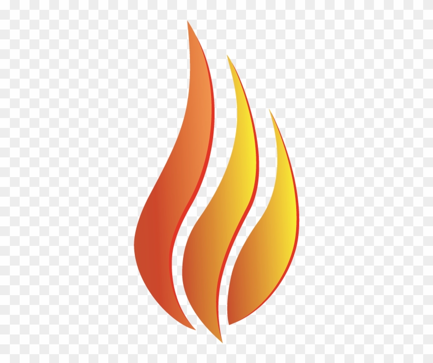 Flames Images - Three Flames Logo Clipart
