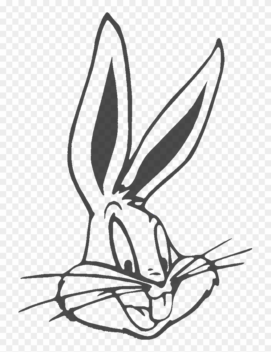 Jpg Library Bugs Drawing Head - Cartoon Characters Bugs Bunny Clipart