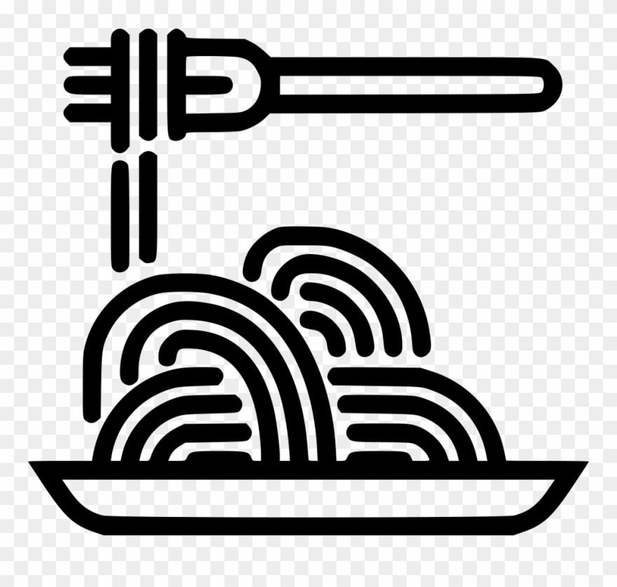 Spaghetti Comments - Pasta Icon Png Clipart