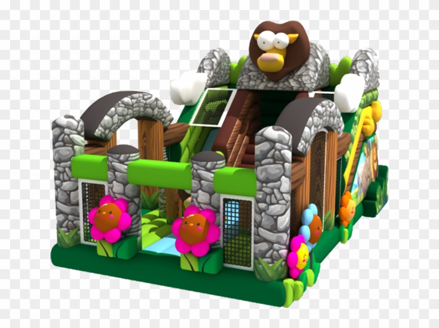 Inflatable Bounce House Repair Kit, Inflatable Bounce - Inflatable Castle Clipart