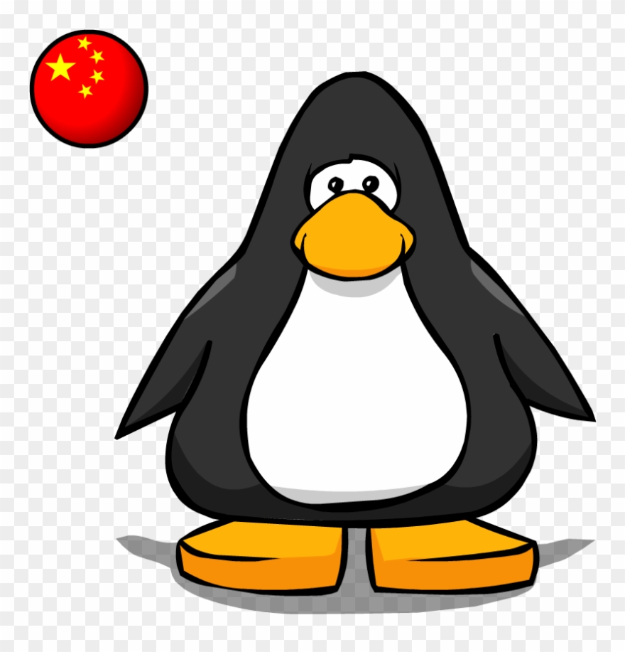 China Flag Pc - Club Penguin Clipart