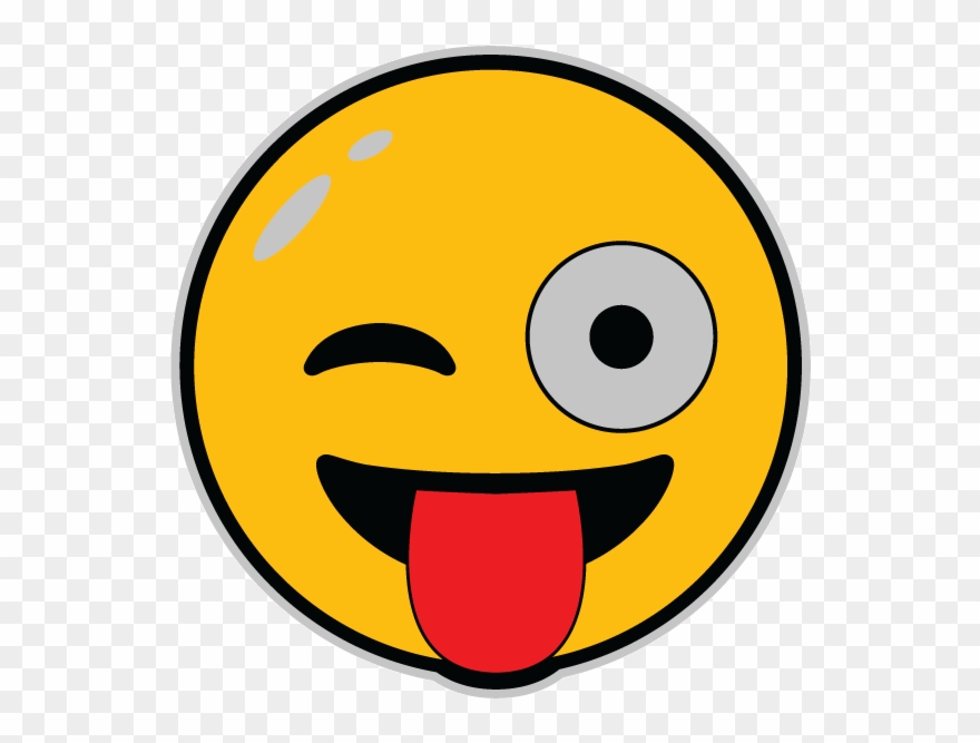 Quick View - Silly Face Emoji Clipart
