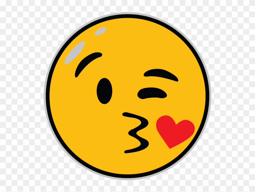 Quick View - Heart Kiss Emoji Gif Clipart