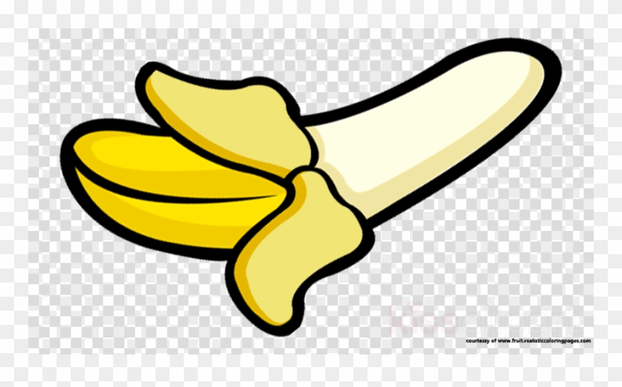 Cartoon Peeled Banana Clipart Banana Banaani Clip Art - Black And White Icons Plane - Png Download