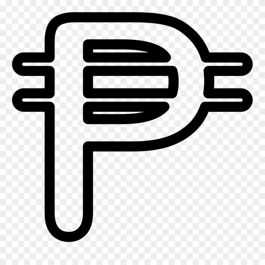 Finance Clipart Peso Money - Peso Sign Png White Transparent Png