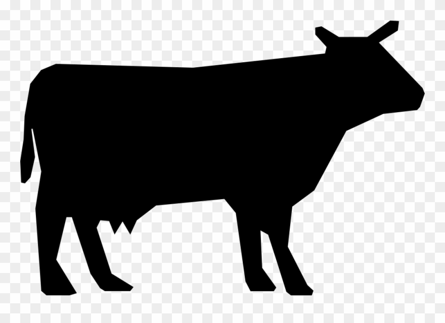 Silhouette Png Icon Free Download Onlinewebfonts Com - Cow Pictogram Clipart
