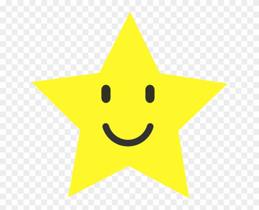 Smiley Star Clip Art - Super Mario Stern - Png Download