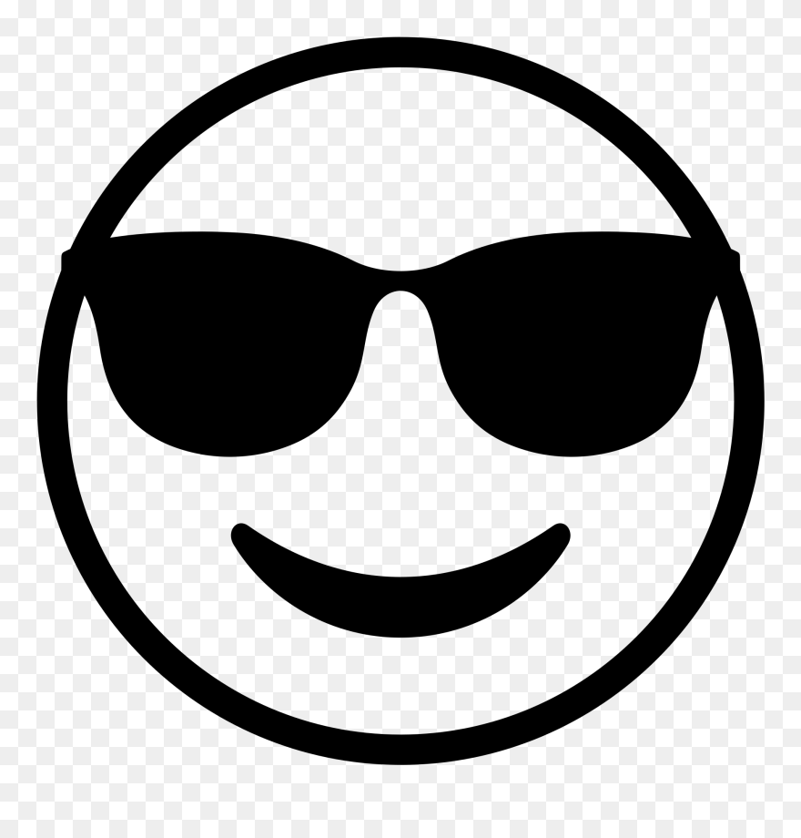 Smiley Face Black And White 24, Buy Clip Art - Png Download