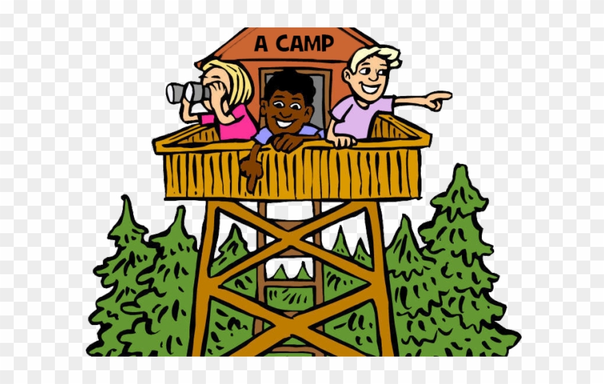 Camping Clipart School Camp - Summer Camp Clip Art - Png Download