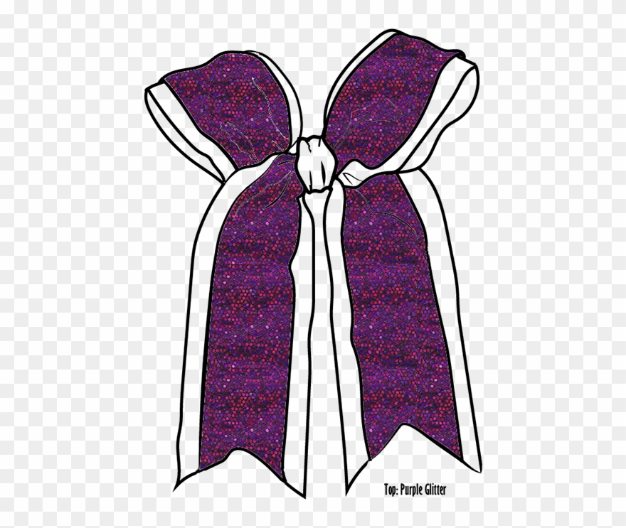 Purple Bling Bows Clipart