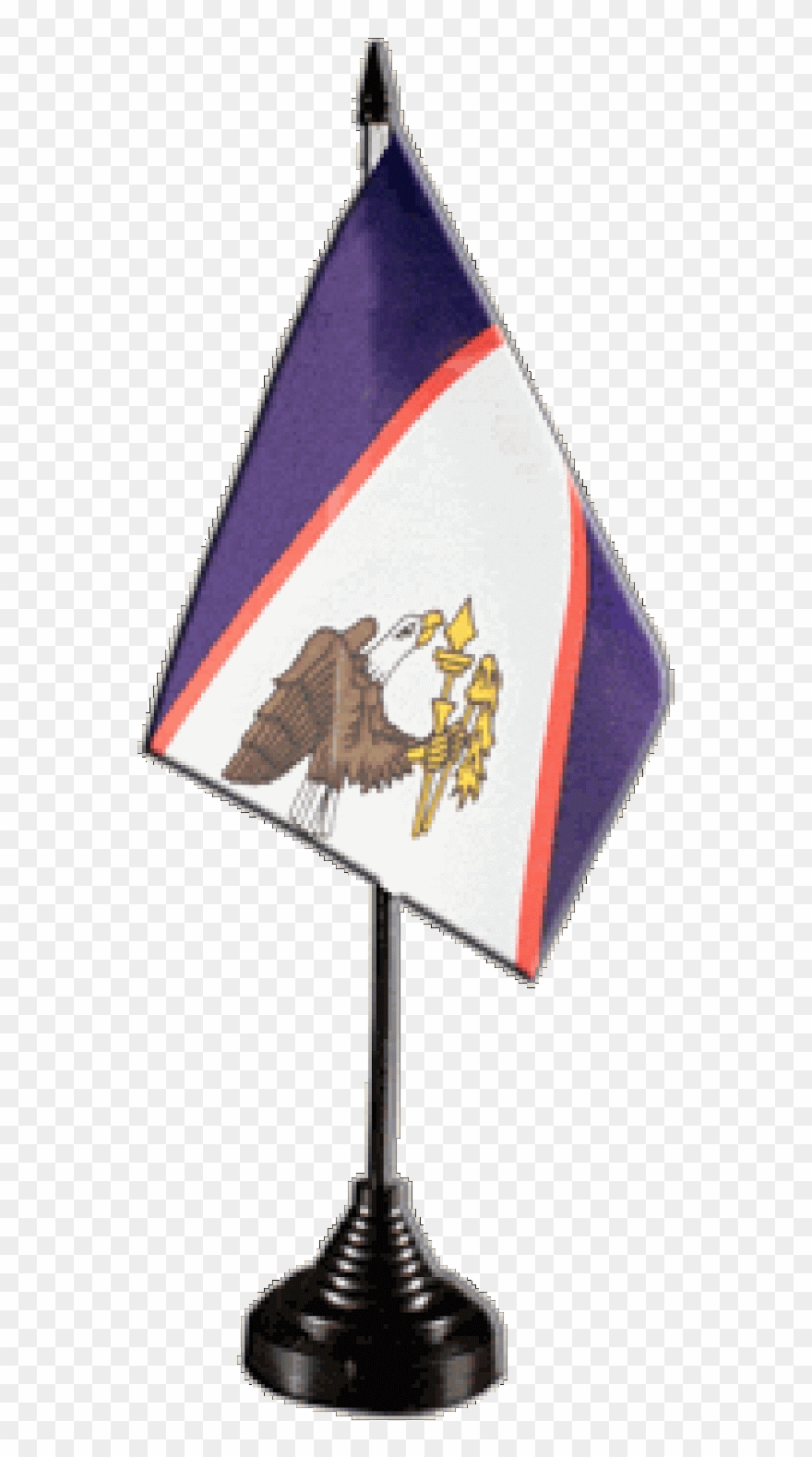 Flag Of American Samoa - France Normandy St. Olaf Cross Table Flag 10cm X 15cm Clipart