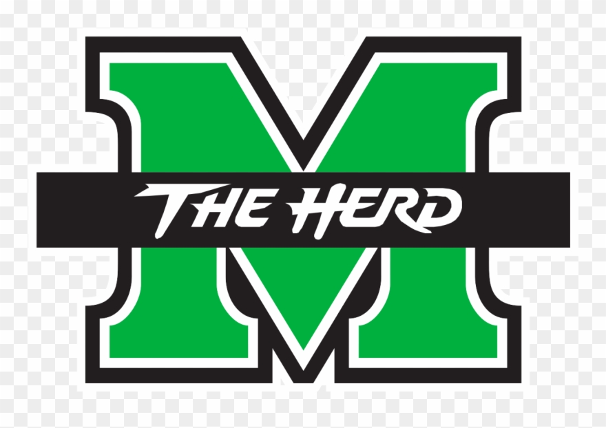 Marshall Thundering Herd Football Wikipedia Indiana - Marshall Thundering Herd Logo Clipart