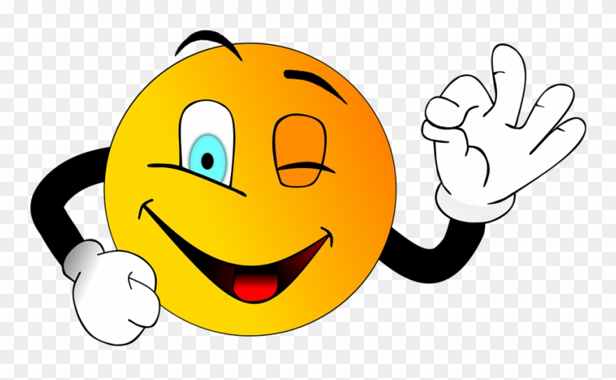 Smiley Face Waving Goodbye 4, Buy Clip Art - Png Download
