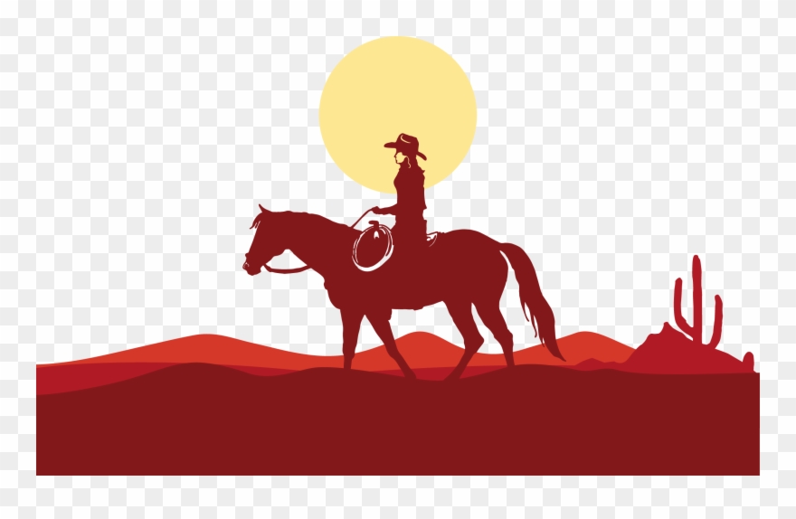 Horse American Frontier Equestrianism Cowboy - Barn And Back Horse Lover Riding Shirt Clipart
