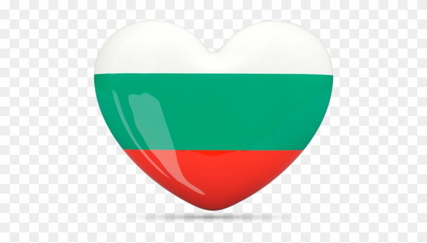 Bulgaria Flag Heart Png Clipart