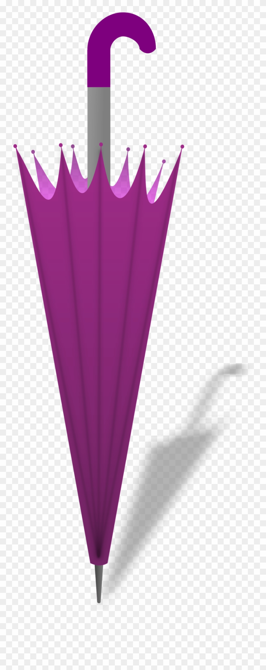 Closed Umbrella Clipart - Png Download