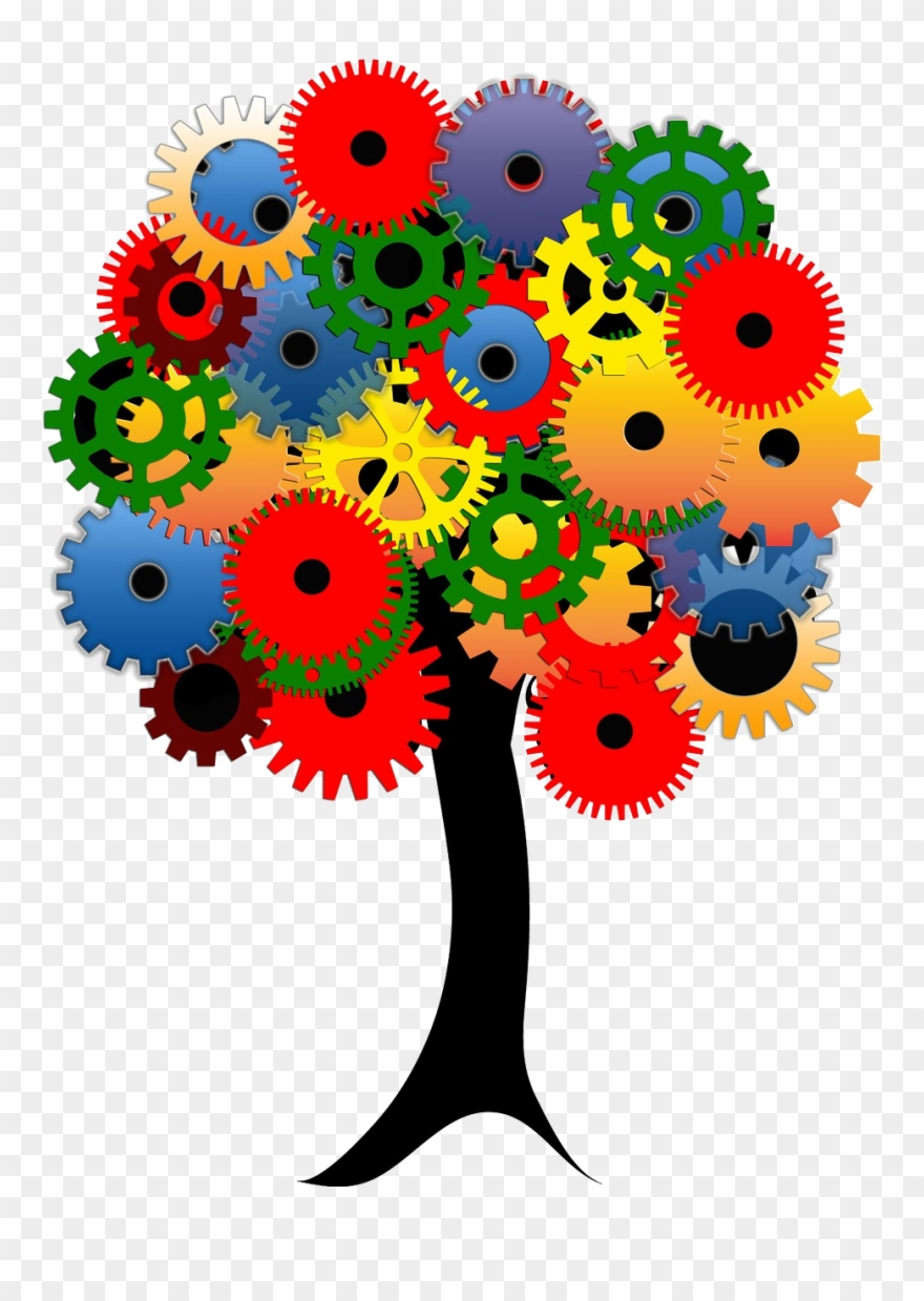 Arbol De Engranajes Png Clipart