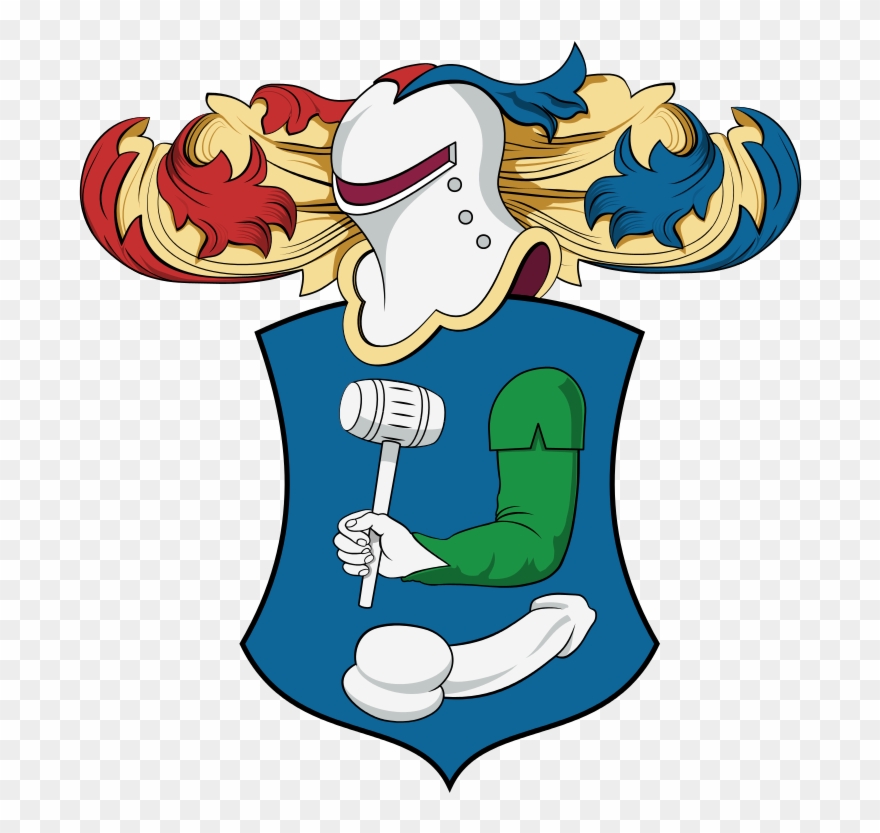 Found My Family Crest Online - Coat Of Arms With Penis Clipart