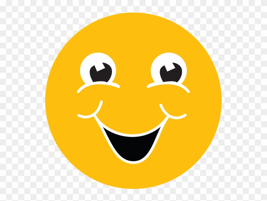 Smiley Face No Background Clipart - Smiley Face Flat Icon - Png Download