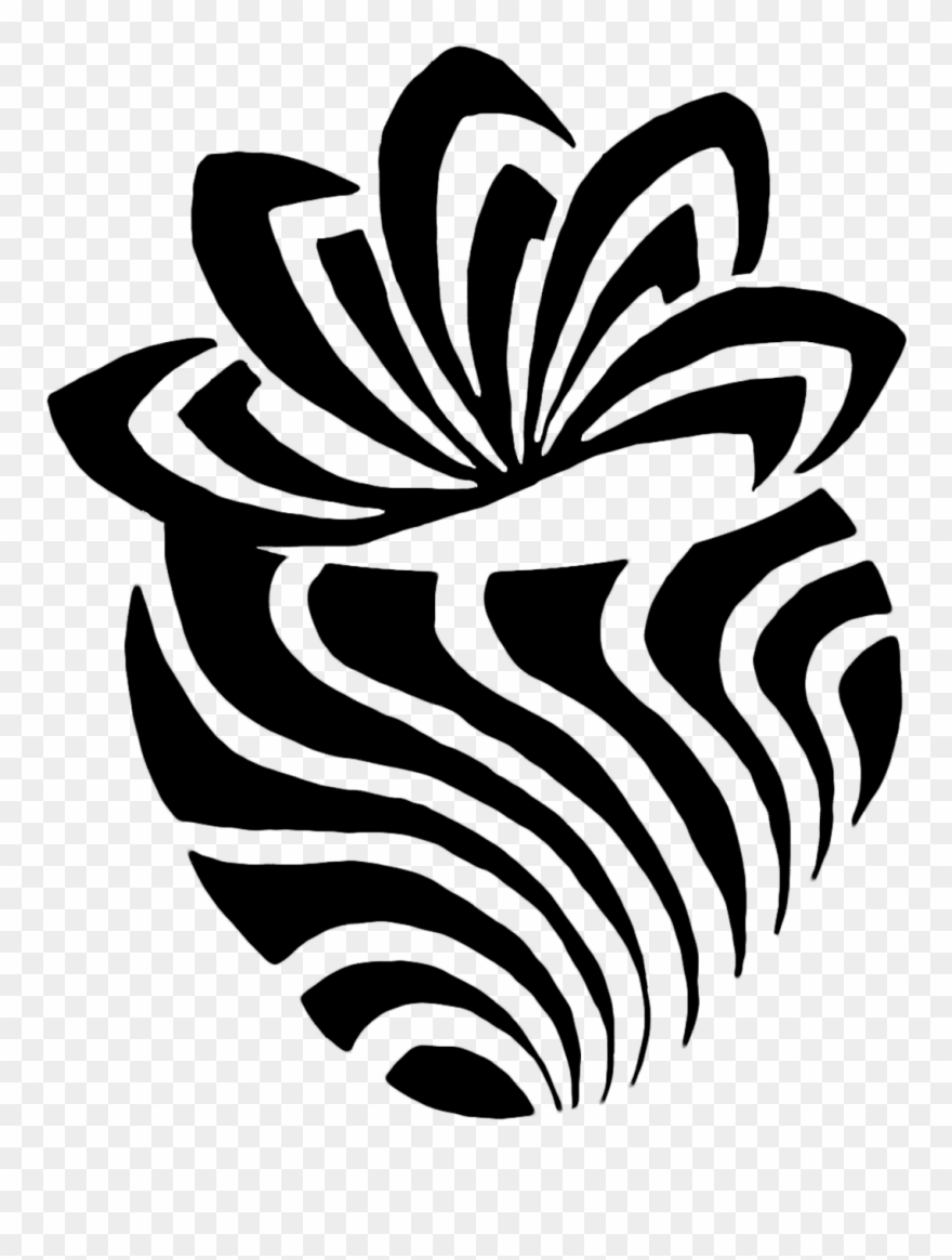 This Is A Strawberry In Hand Drawn Tribal - Vorzüglich Spielerische Stammes- Tätowierungen Mauspad Clipart